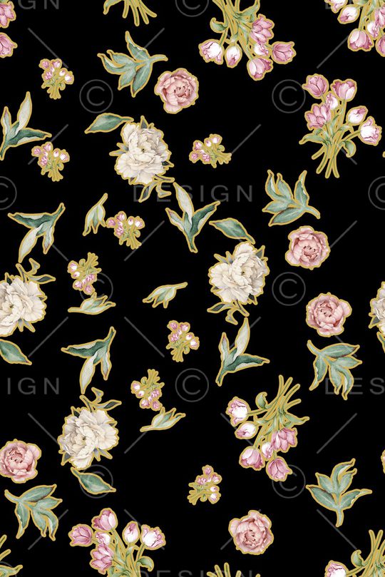 小碎花印花华亿平台图片