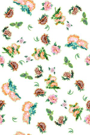 小碎花印花华亿平台图片