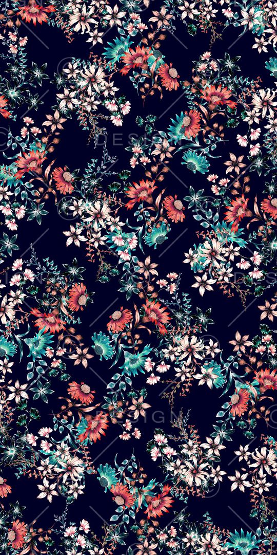 小碎花印花华亿平台图片