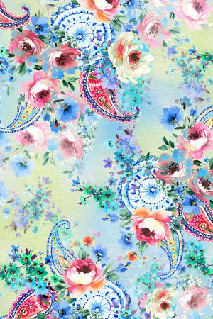 小碎花印花华亿平台图片