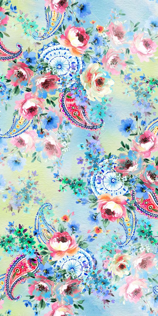 小碎花印花华亿平台图片