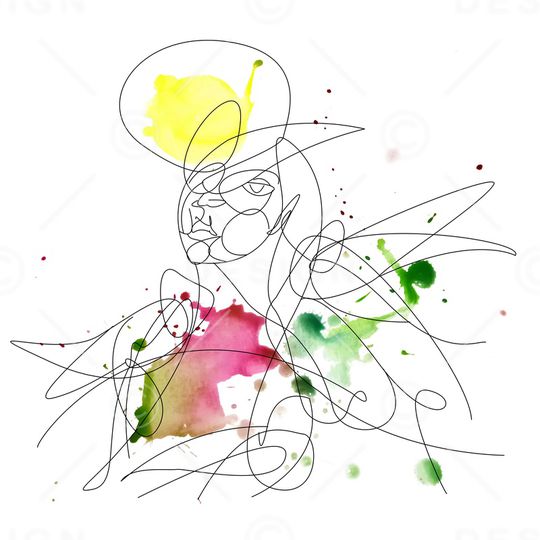 条纹印花华亿平台图片