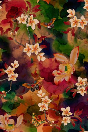 香云纱印花华亿平台图片