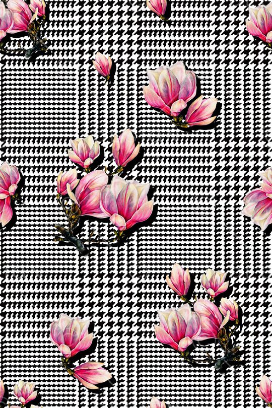 格子印花华亿平台图片