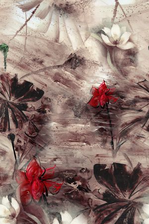 中国风印花华亿平台图片