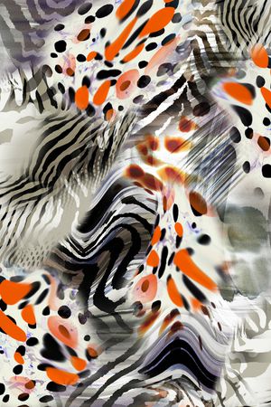 抽象印花华亿平台图片