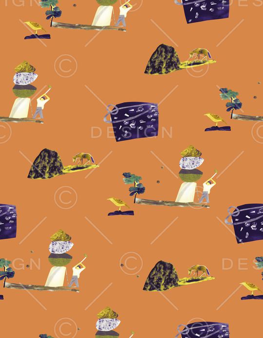 卡通印花华亿平台图片