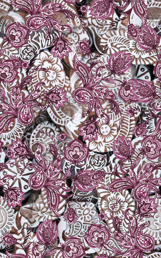 抽象印花华亿平台图片