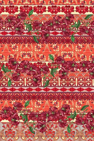 民族风印花华亿平台图片