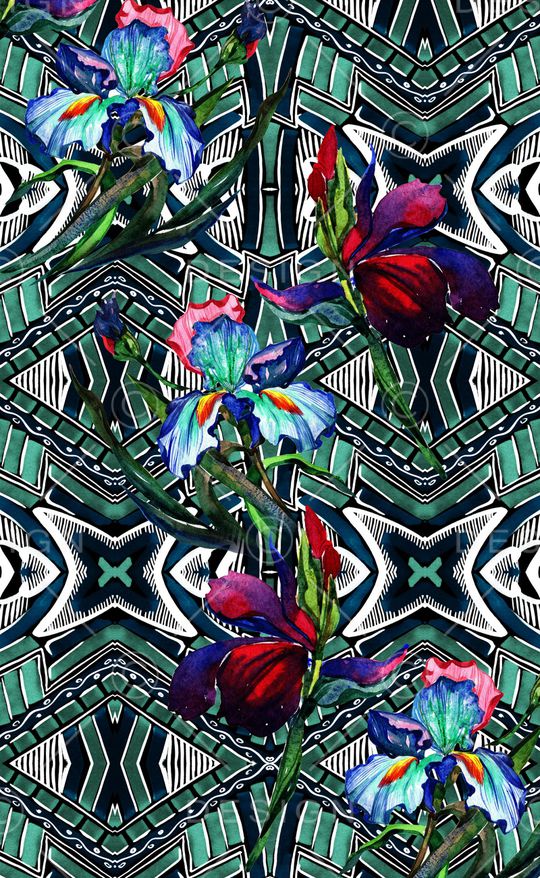 民族风印花华亿平台图片