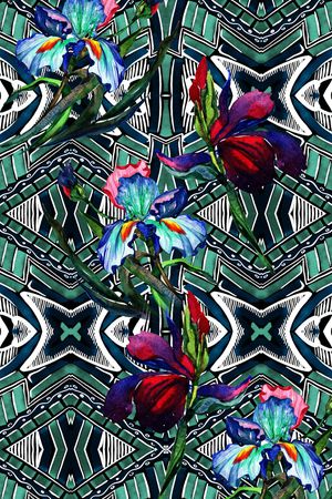 民族风印花华亿平台图片