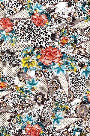 民族风印花华亿平台图片