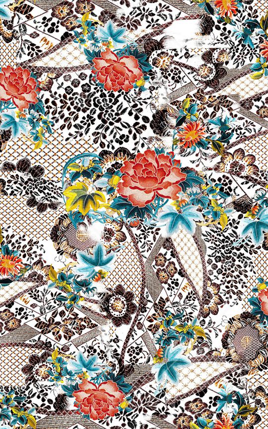 民族风印花华亿平台图片