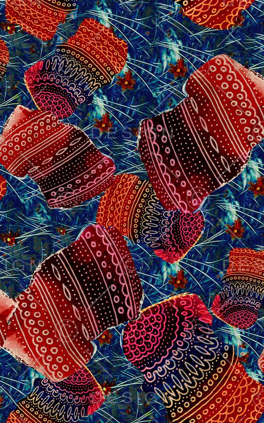 民族风印花华亿平台图片