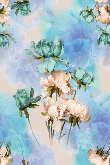 975238-复古色调的花1