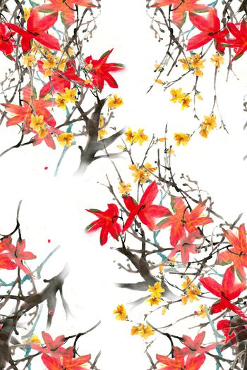 975242-鲜艳花卉1