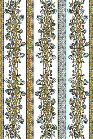 线条印花华亿平台图片