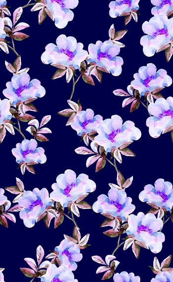 975574-女装大花-紫色