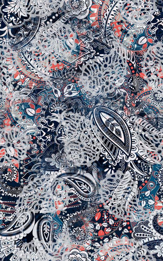 民族风印花华亿平台图片