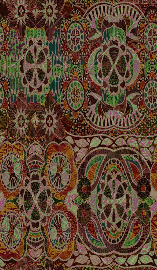 民族风印花华亿平台图片