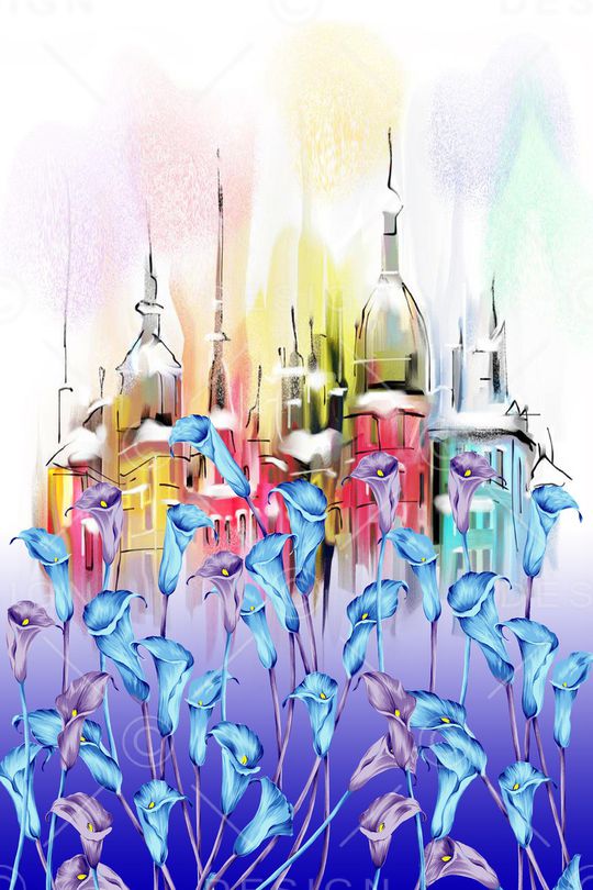 时尚潮流印花华亿平台图片