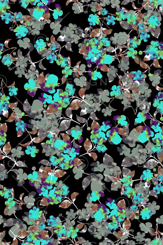 小碎花印花华亿平台图片