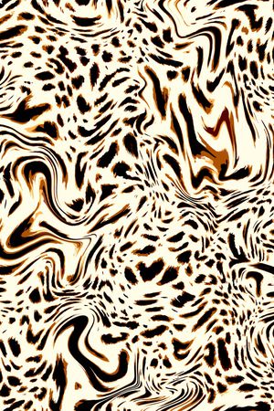 动物纹印花华亿平台图片