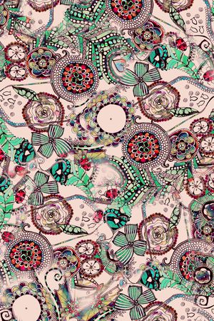 民族风印花华亿平台图片