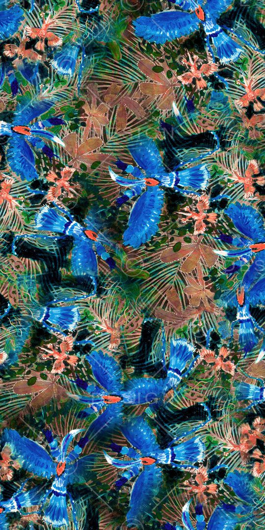 抽象印花华亿平台图片