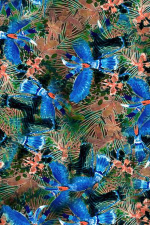 抽象印花华亿平台图片