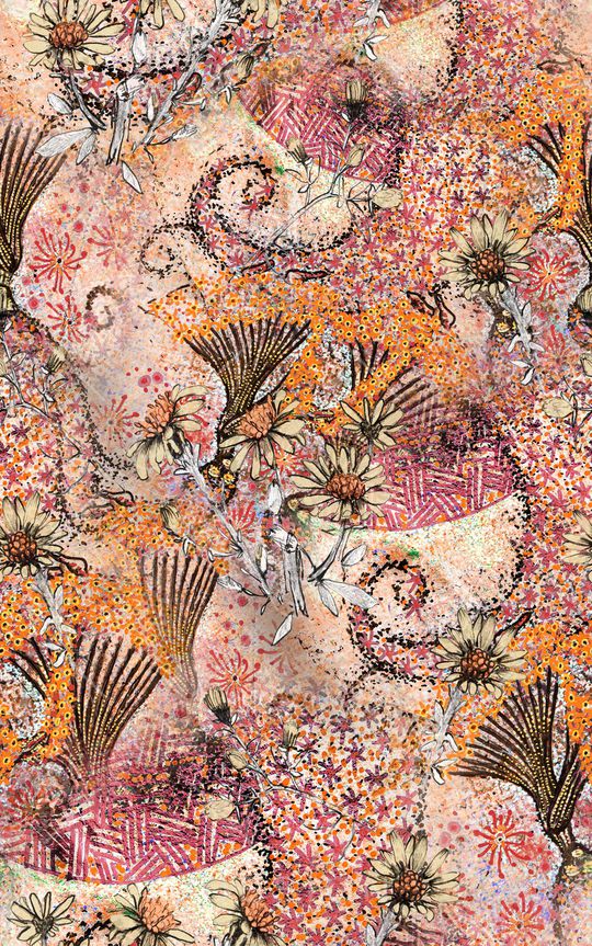 民族风印花华亿平台图片