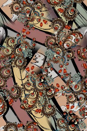 民族风印花华亿平台图片