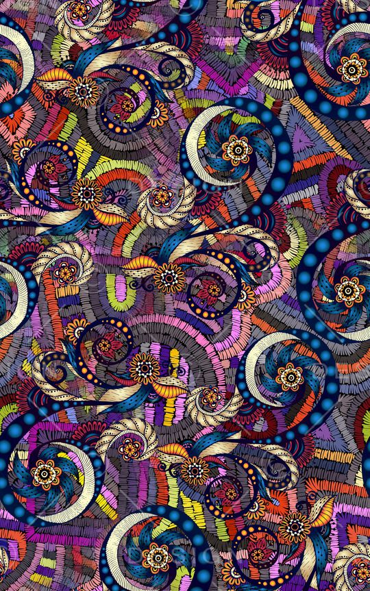 民族风印花华亿平台图片