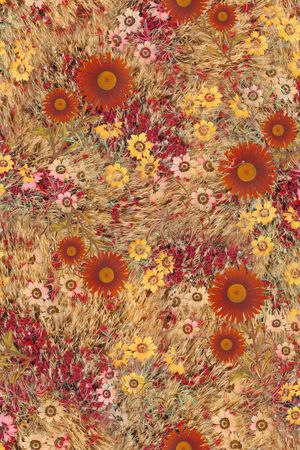 向日葵印花华亿平台图片