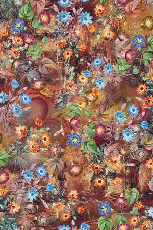 向日葵印花华亿平台图片