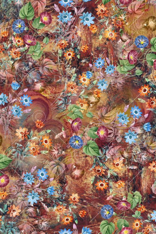 向日葵印花华亿平台图片