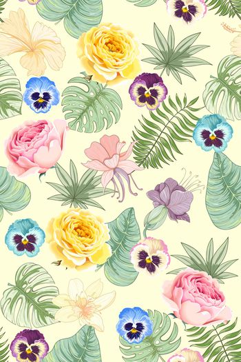 976631-201-清新热带花卉-2