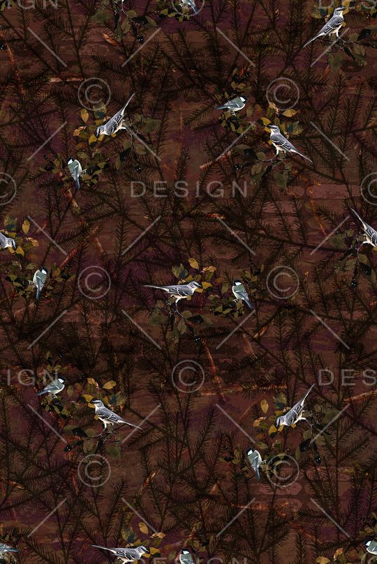 鸟印花华亿平台图片