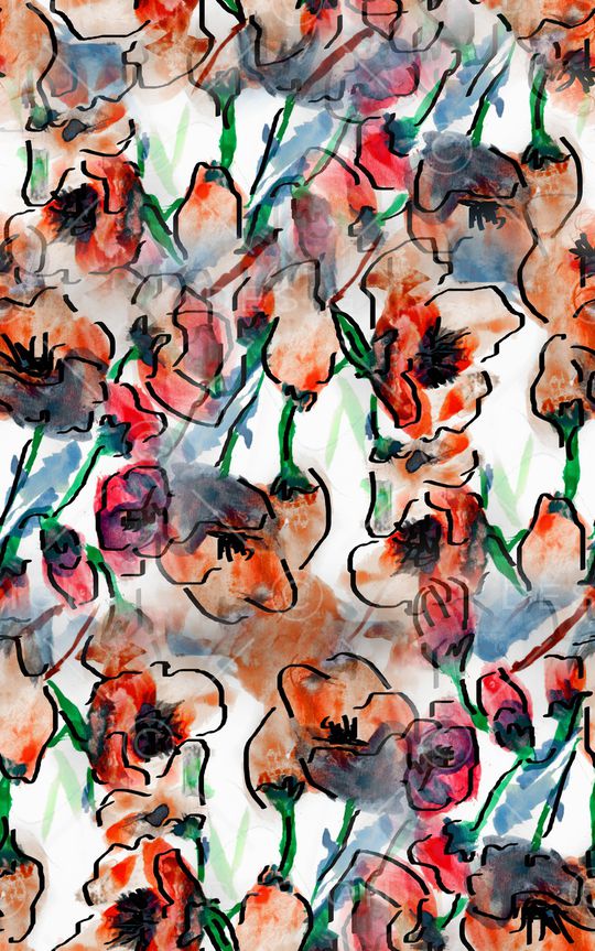 民族风印花华亿平台图片