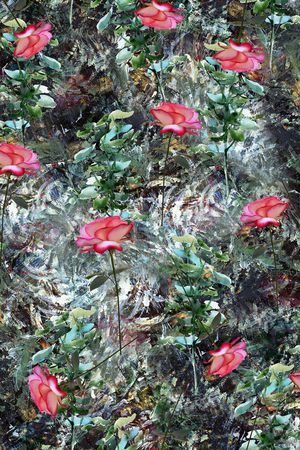 抽象印花华亿平台图片