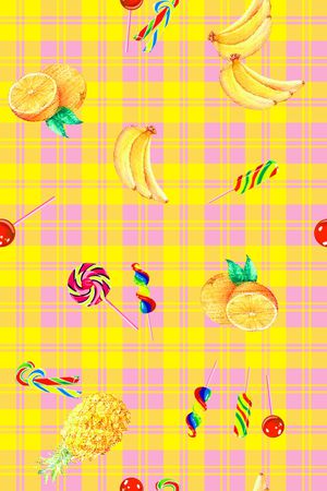 水果印花华亿平台图片