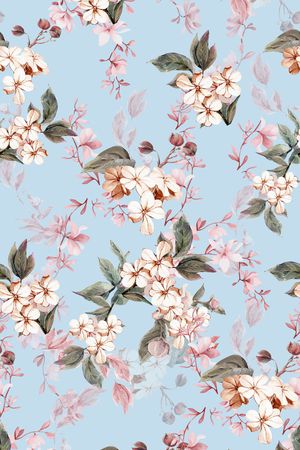 小碎花印花华亿平台图片