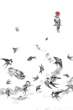 潮牌印花华亿平台图片