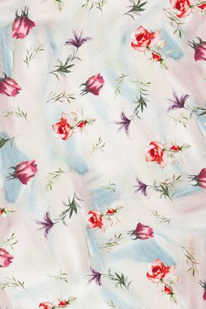 小碎花印花华亿平台图片