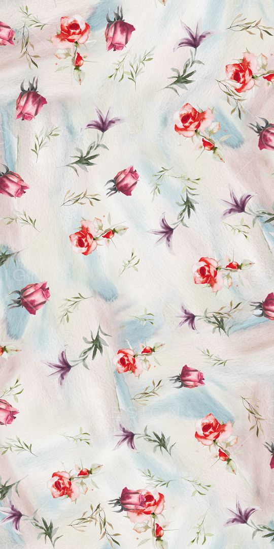 小碎花印花华亿平台图片