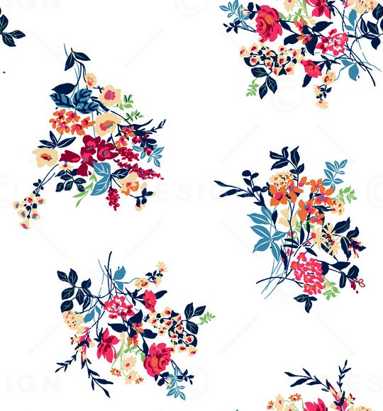 鲜花印花华亿平台图片