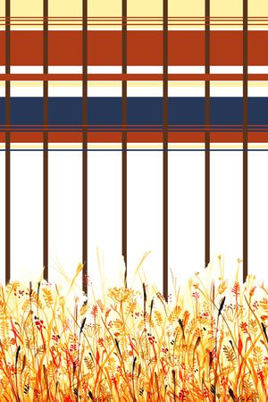 格子印花华亿平台图片