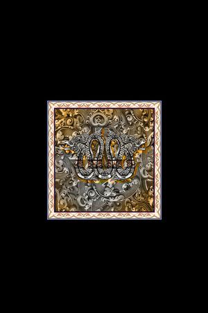 宫廷风印花华亿平台图片