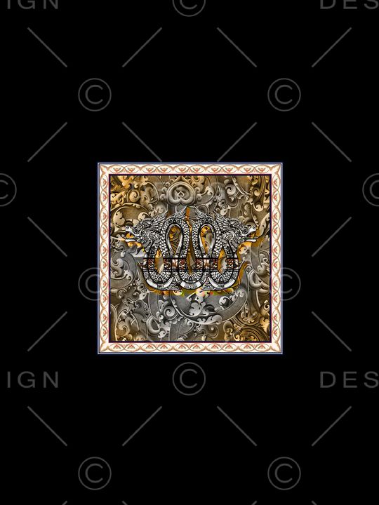 宫廷风印花华亿平台图片