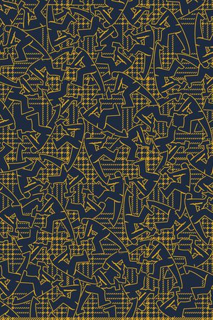 几何男装印花华亿平台图片